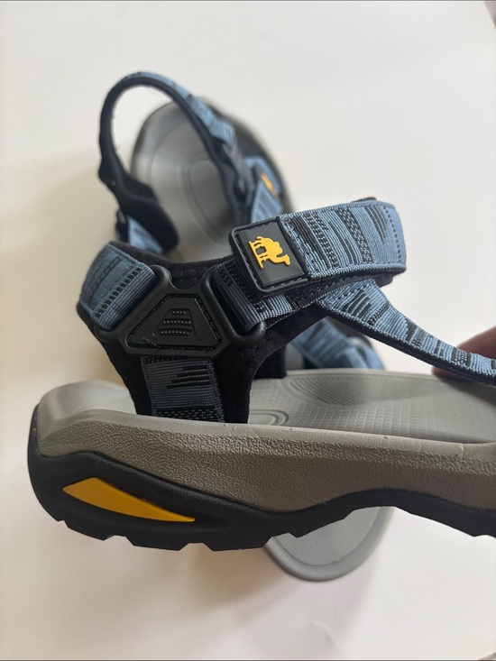 Light Blue Strappy Outdoor Sandals